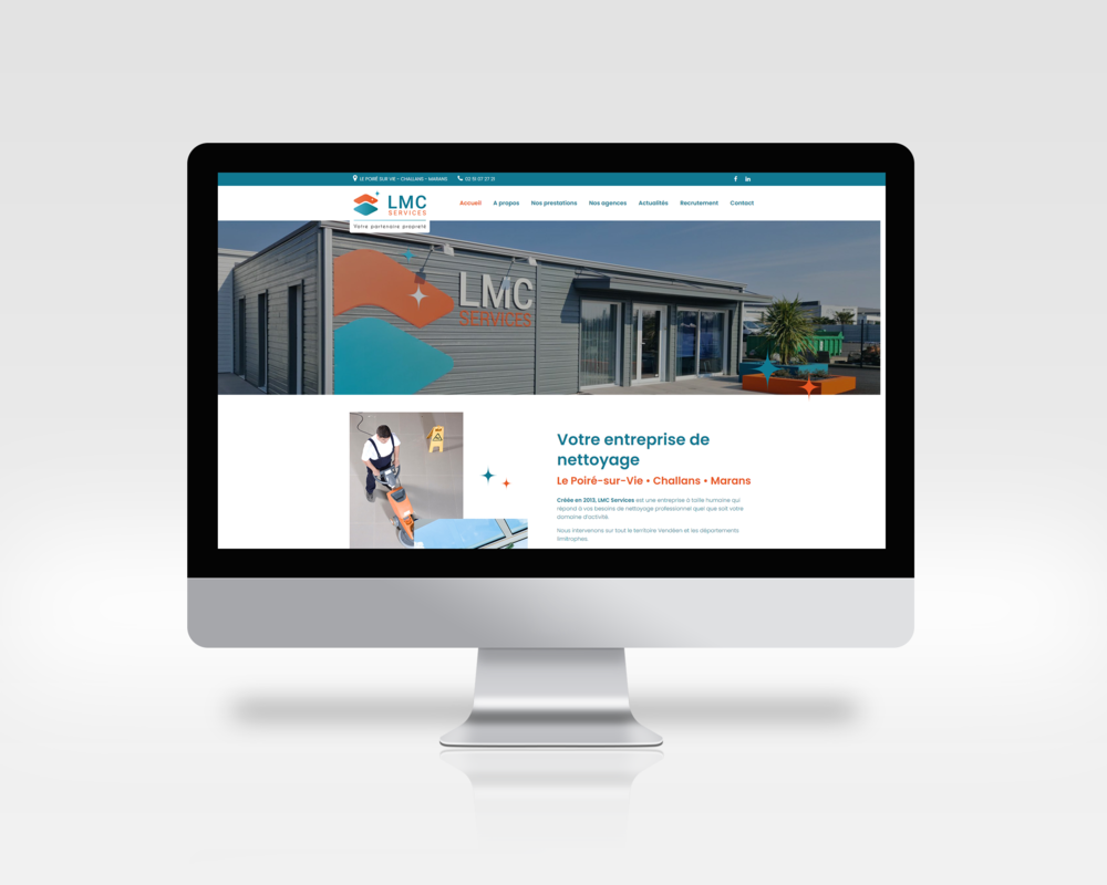 Nouveau site internet - LMC SERVICES